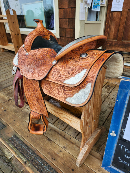 16" Champion Turf Western Equitation Show Saddle