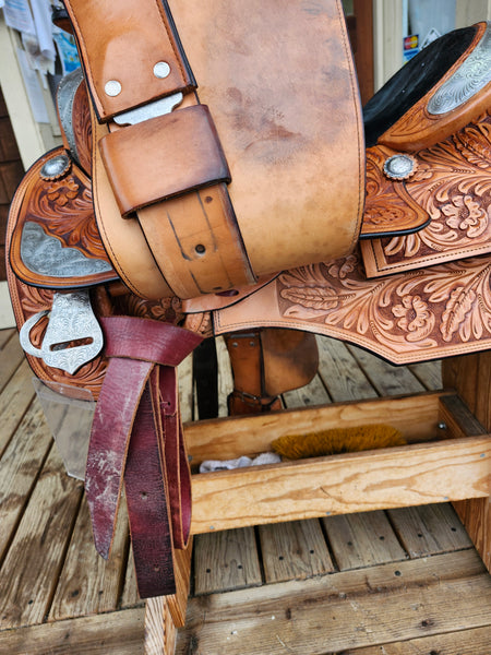 16" Champion Turf Western Equitation Show Saddle