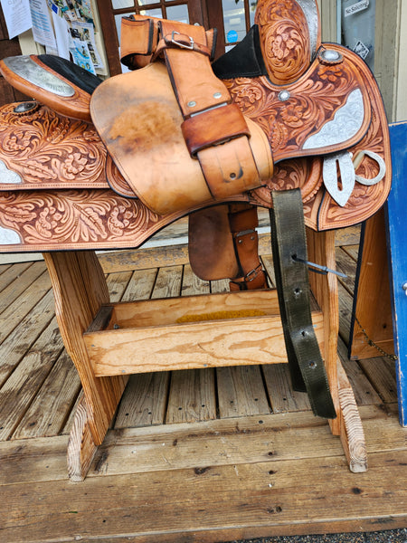 16" Champion Turf Western Equitation Show Saddle