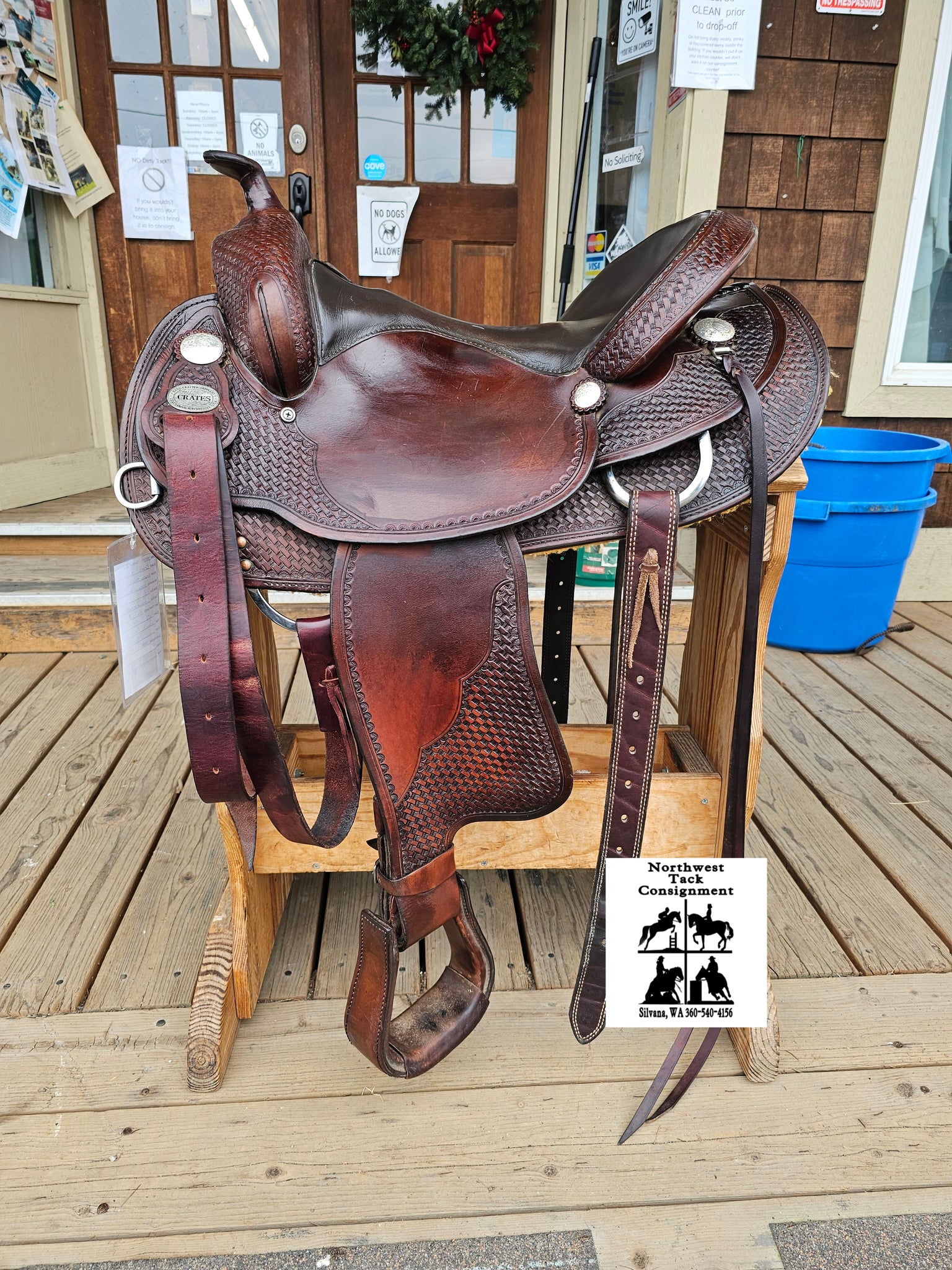 16" Crates Arabian Trail Saddle