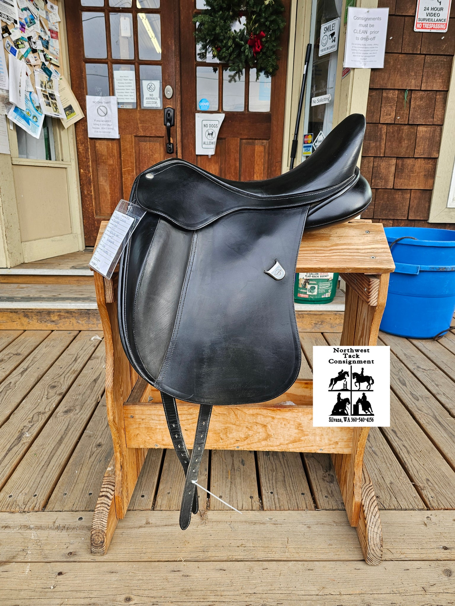 17.5" Bates Innova Dressage Saddle