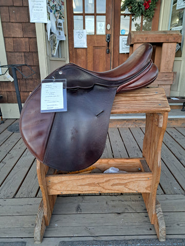 16" Collegiate Convertible Close Contact Jump Saddle