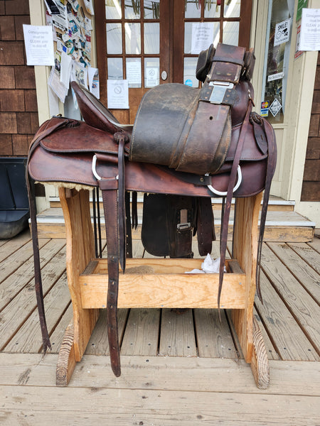 16" MacPherson Ranch Roping Saddle