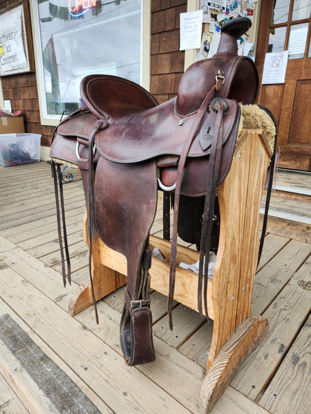 16" MacPherson Ranch Roping Saddle