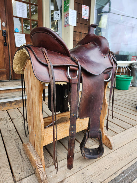 16" MacPherson Ranch Roping Saddle