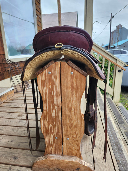 16" MacPherson Ranch Roping Saddle