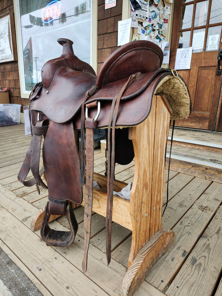 16" MacPherson Ranch Roping Saddle