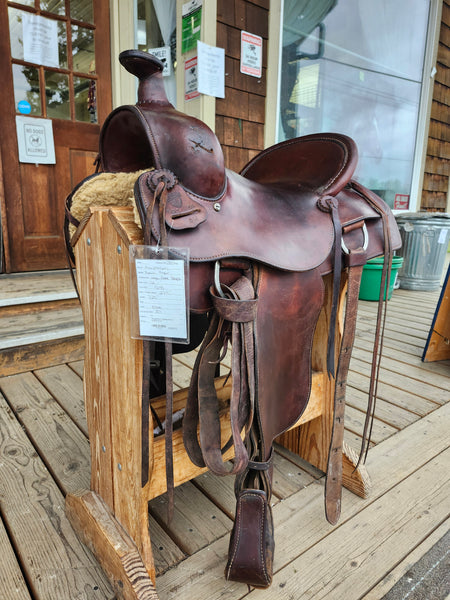 16" MacPherson Ranch Roping Saddle