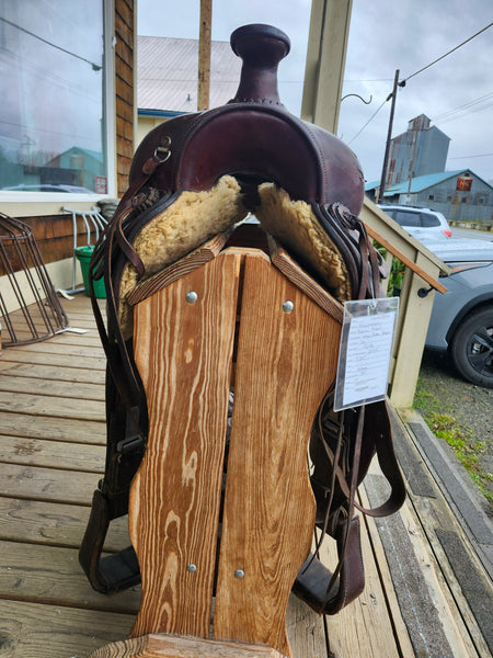 16" MacPherson Ranch Roping Saddle