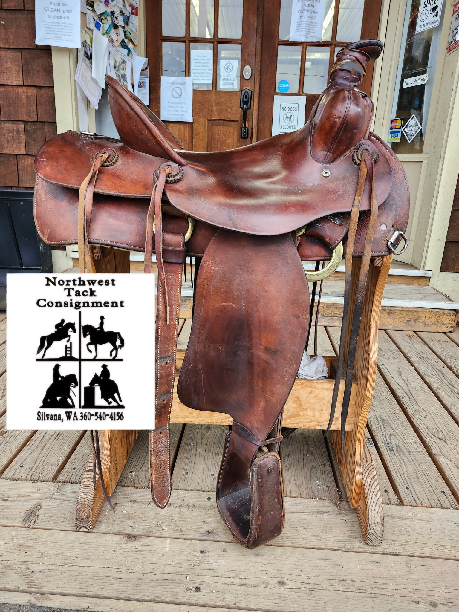 16" Wofford Saddles Ranch Roper Saddle