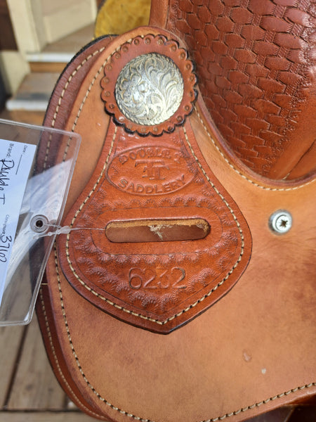 16" Double T Barrel Saddle