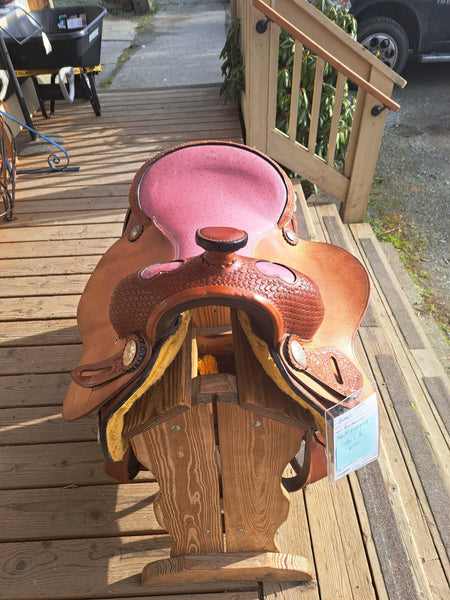 16" Double T Barrel Saddle