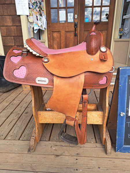 16" Double T Barrel Saddle