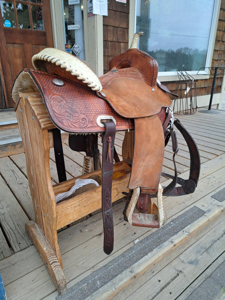 14.5" Billy Cook Barrel Saddle