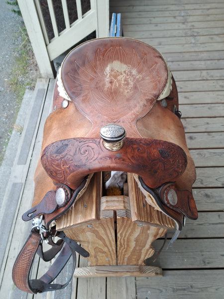 14.5" Billy Cook Barrel Saddle