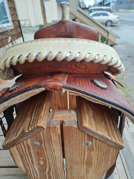 14.5" Billy Cook Barrel Saddle