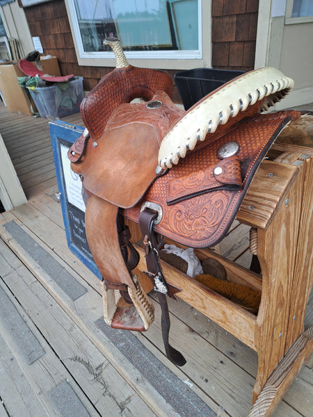 14.5" Billy Cook Barrel Saddle