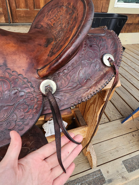 13" Fred Mueller Vintage Ranch Saddle