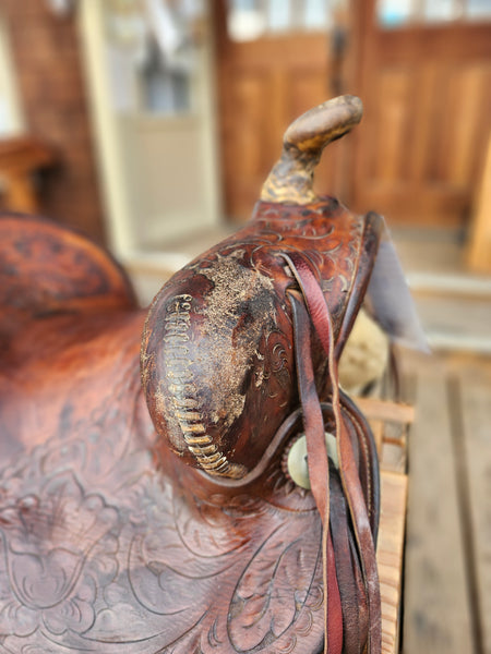 13" Fred Mueller Vintage Ranch Saddle