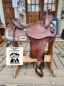 15" Crates Western Show Saddle