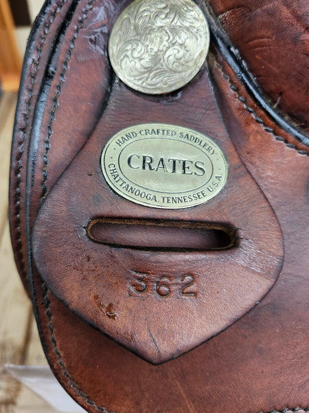 15" Crates Western Show Saddle