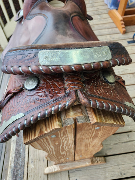 15" Crates Western Show Saddle