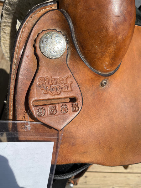 ON TRIAL 16" Silver Royal Training Saddle