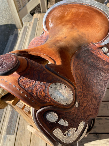 16” Blue Ribbon Show Saddle