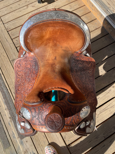 16” Blue Ribbon Show Saddle