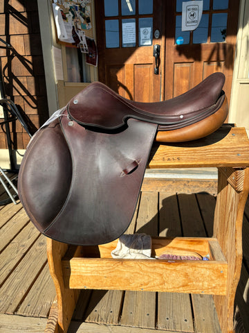 17” Hermes Brasilia Jump saddle