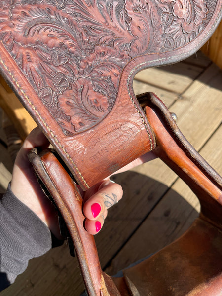 16” Blue Ribbon Show Saddle