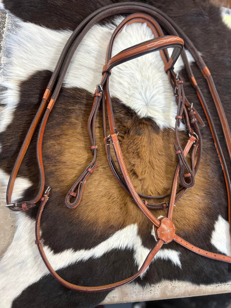 Edgewood Figure 8 Bridle & Reins