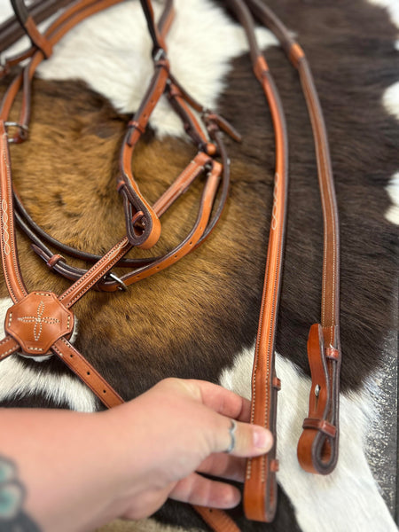 Edgewood Figure 8 Bridle & Reins