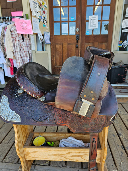 15" Circle Y Western Equitation Saddle