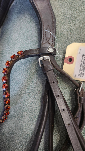 Horze Anatomical Dressage Bridle - FULL