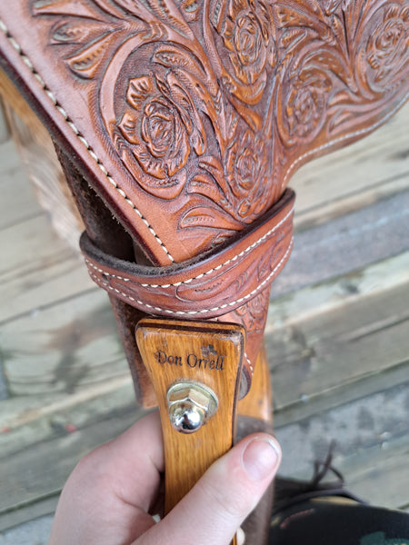 17" Equine Oasis Tim Bauer Reining Saddle