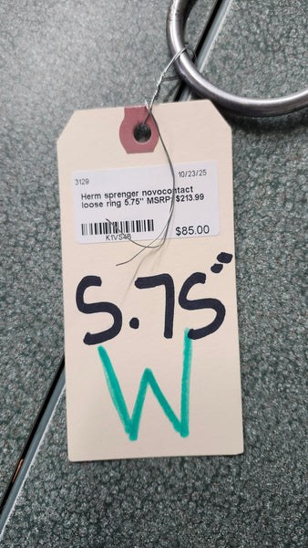 5.75" Herm Sprenger Novocontract Loose Ring Bit