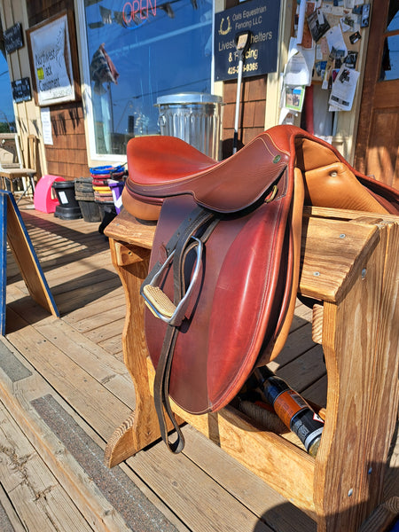 17.5" HDR Pro A/O English Saddle