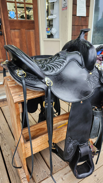16.5" Tucker Meadow Creek Creek Western Trail Saddle