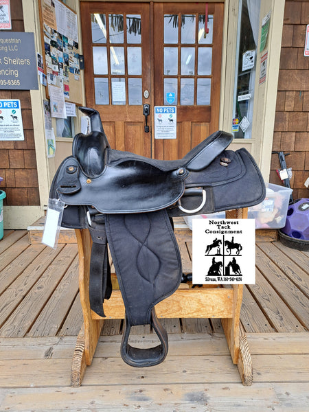 16" Big Horn Synthetic Roping Saddle