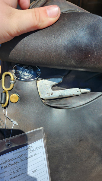 17.5" Wychanger Barton All Purpose English Saddle