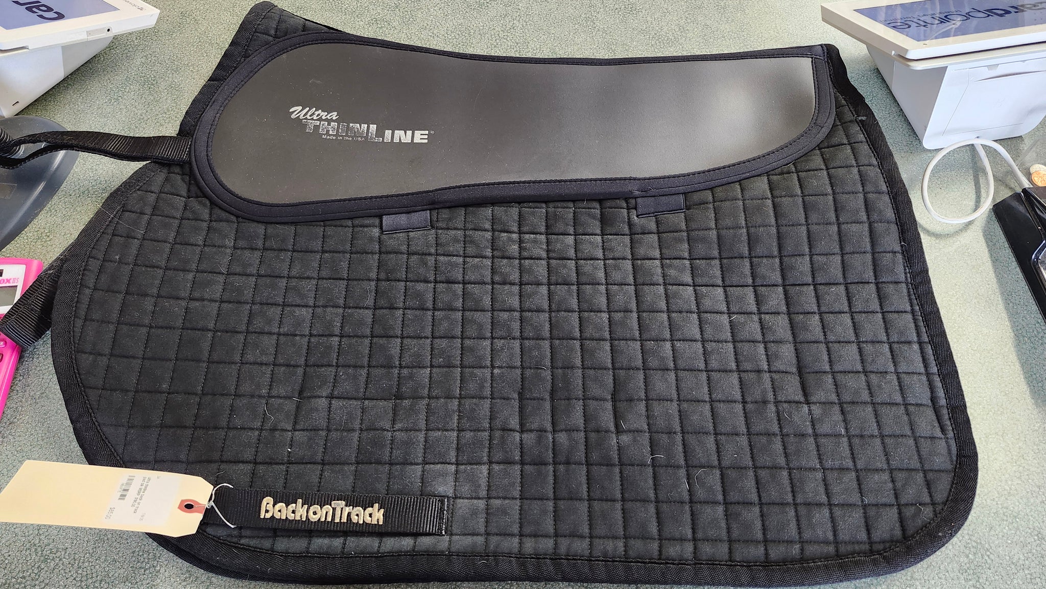 Thinline back on track pad