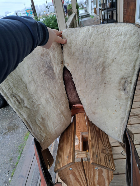 ON TRIAL 15" King Series All Around Western Trail Saddle