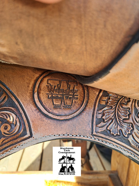 17" Wenger Custom Western Equitation Show Saddle