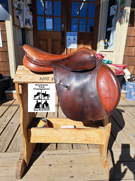 17" Pessoa The Eq Jumping Saddle