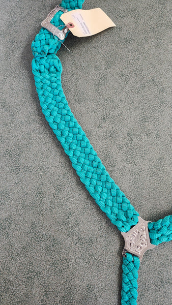 Custom Muletape Breastcollar - Teal
