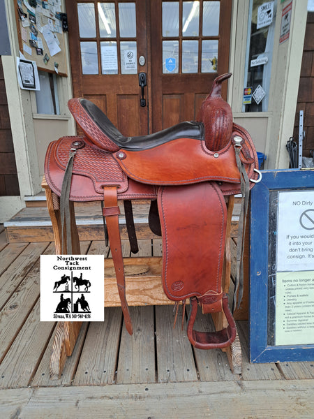 16" Courts Western Trail Saddle