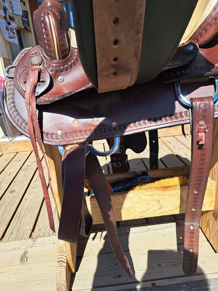 17" Dakota Draft Horse Trail Saddle