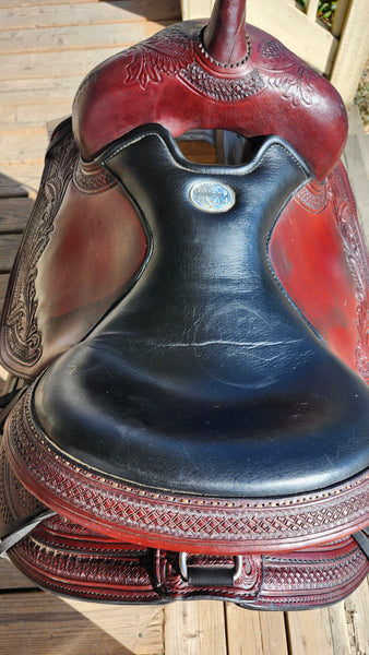 15.5" Circle Y Julie Goodnight Wind River Trail Saddle
