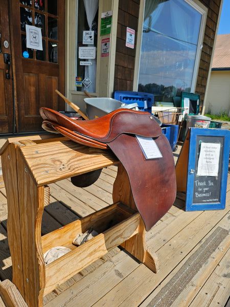 19" Barnsby Lane-Fox Saddleseat Cutback Saddle